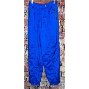 VTG Kaelin Ski Women Sz 6 Nylon Snow Pants High Rise Snowboard Peter Steinebronn